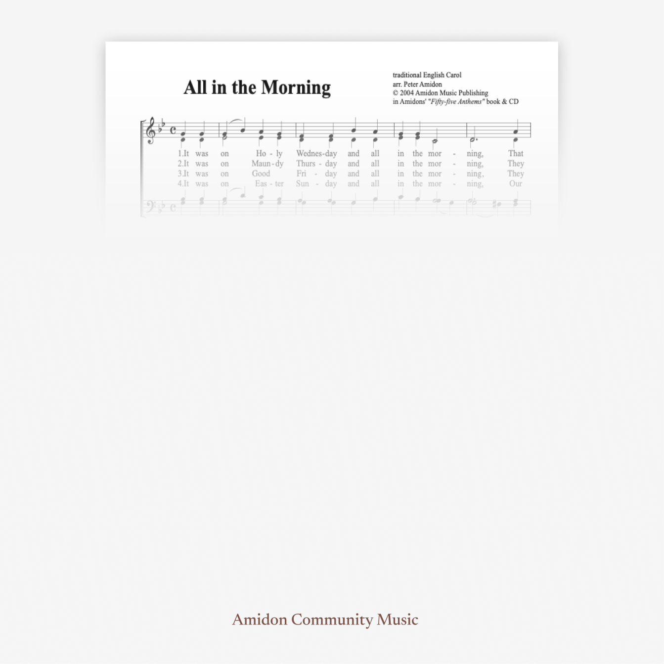 All in the Morning