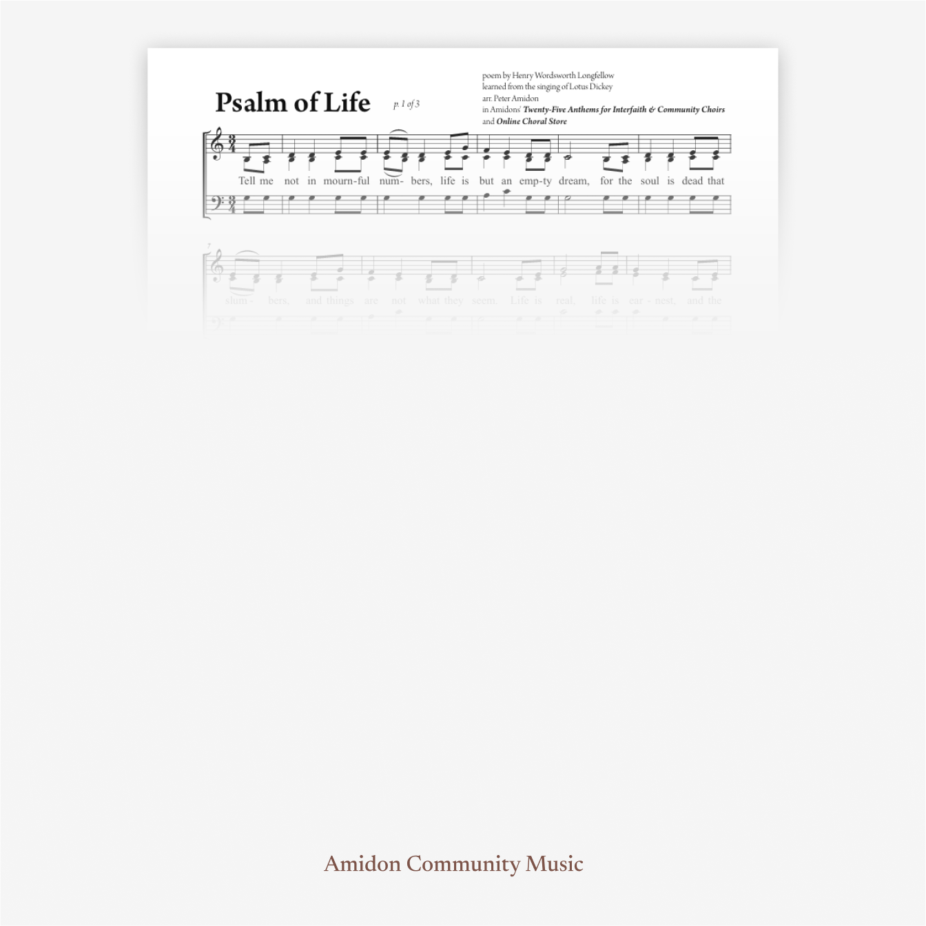 Psalm of Life