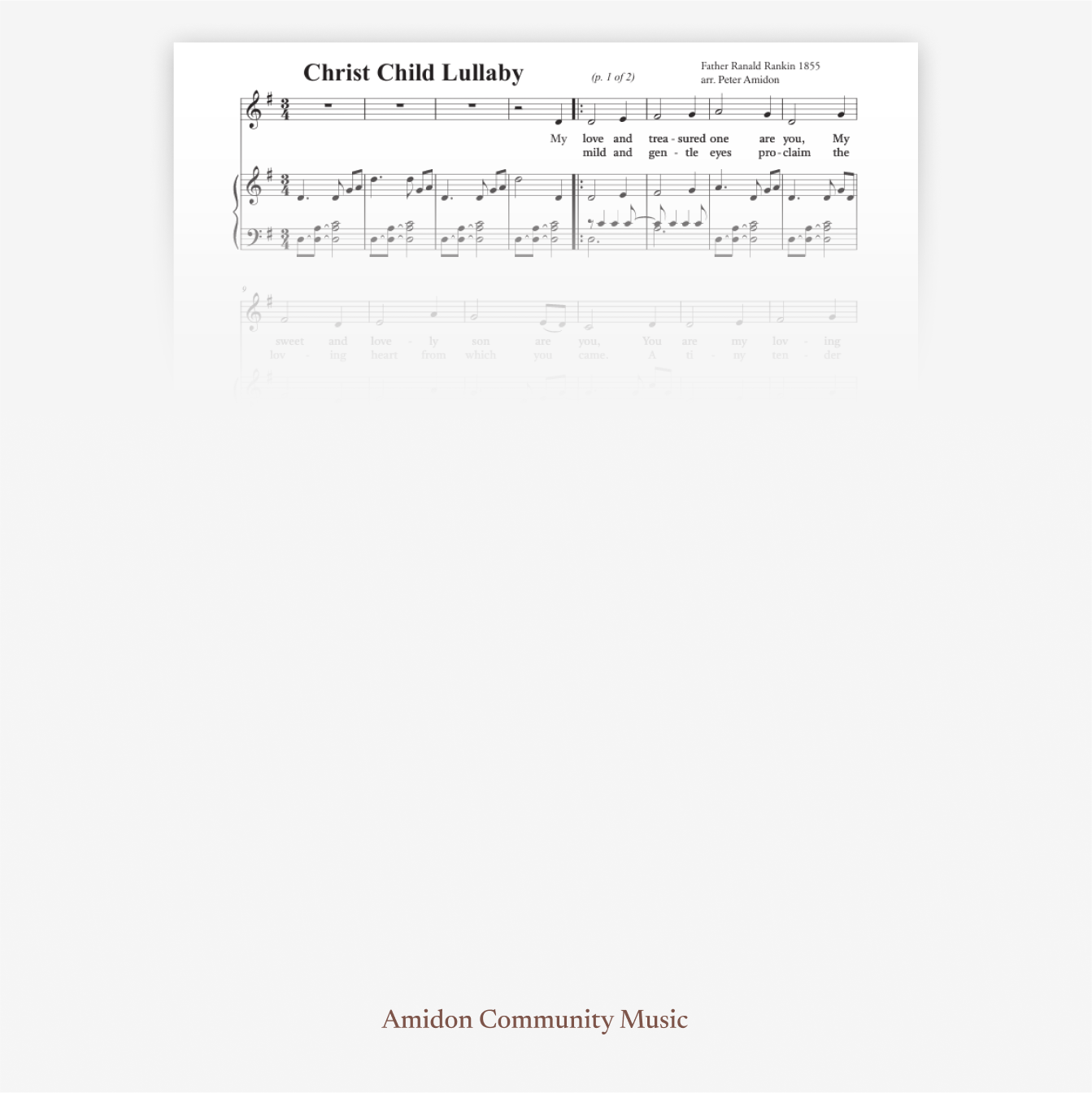 Christ Child Lullaby