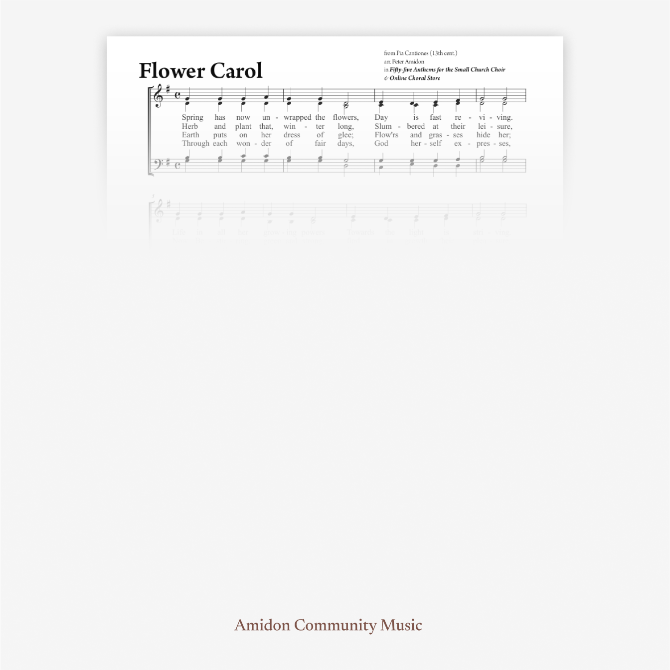 Flower Carol