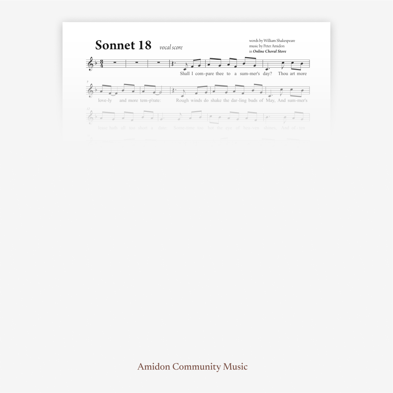 Sonnet 18