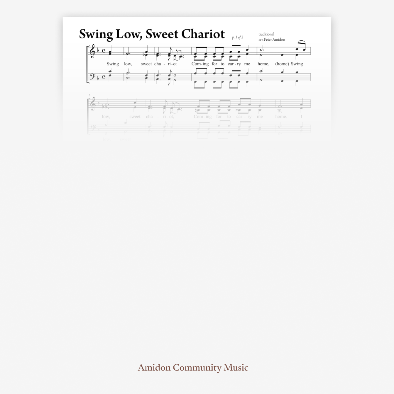 Swing Low, Sweet Chariot